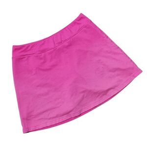 Title Nine Skort Medium Hot Pink Skirt Short Mini Golf Tennis Solid Plain